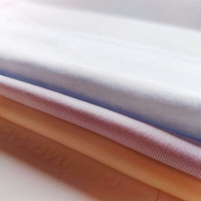 Tela de algodón y spandex de 180 cm de ancho y 180 g/m² con excelente recuperación elástica para ropa cómoda