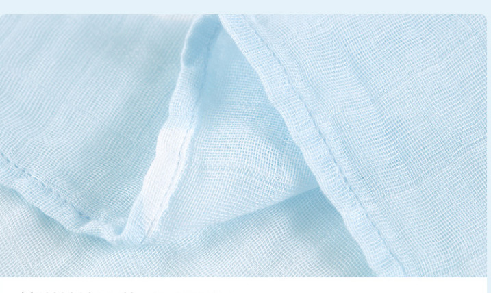 firmeza de color fuerte modal azul tejida caja fuerte de Gauze Towels el 100% del bebé 30S