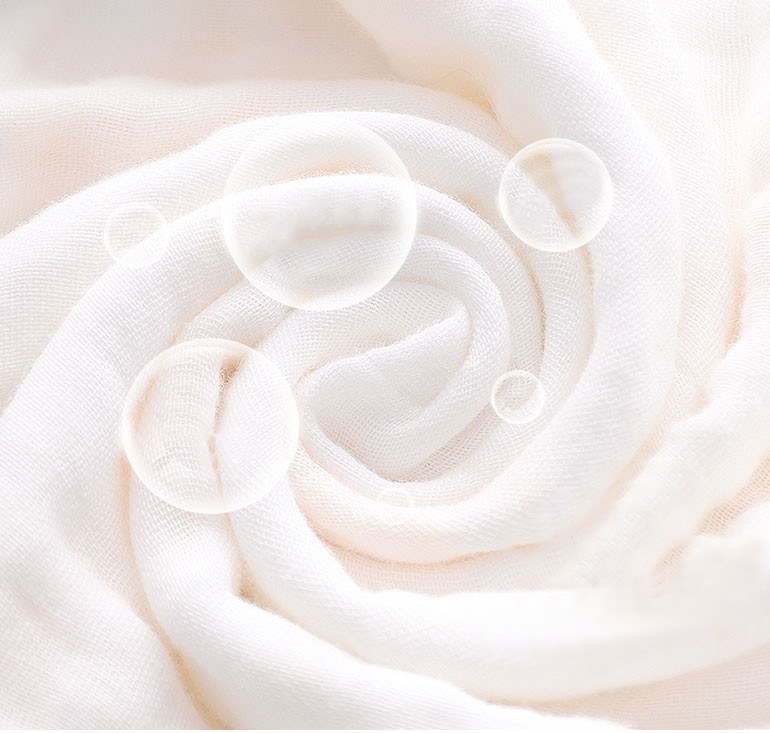 Peso ligero estático anti recién nacido de Gauze Fabric For Infant Clothing de 4 capas