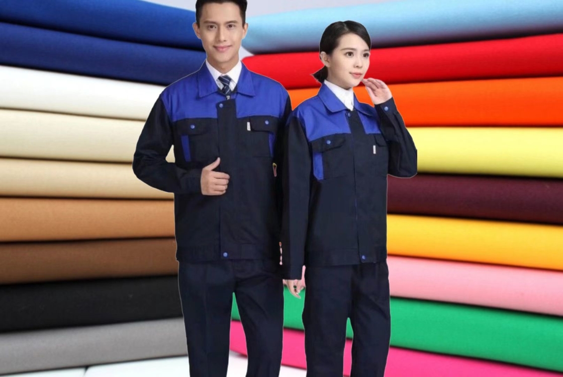 Traje del asistente de vuelo de la viscosa 23X23 88X54 260GSM de la tela el 20% de la lona de la perla de la armadura llana del poliéster