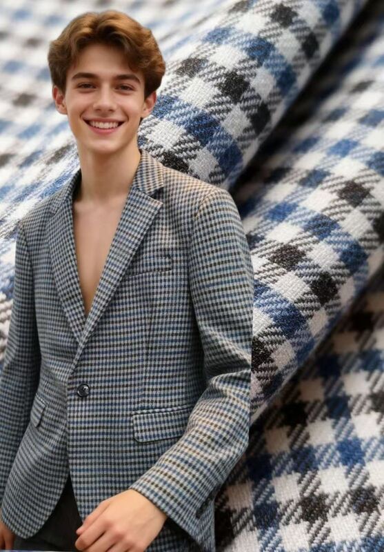 27%Rayon 70%Polyester 3%Spandex 260gm Tejido de textura lisa resistente a las arrugas y duradero