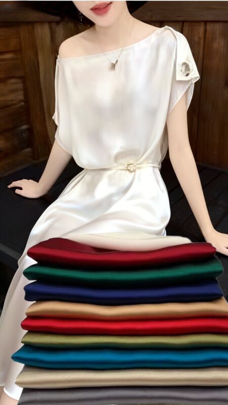 74% Poliéster 26% T800 210gsm Vestido de noche Ropa de noche Material uniforme Ropa de exterior